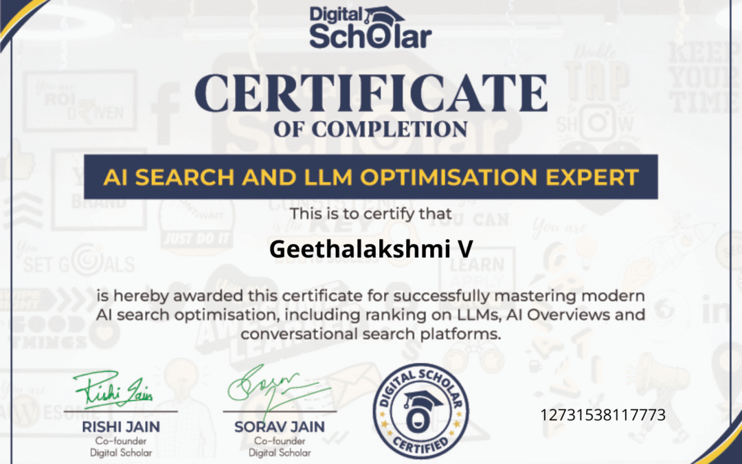 AI-Search-&-LLM-Optimisation-certificate