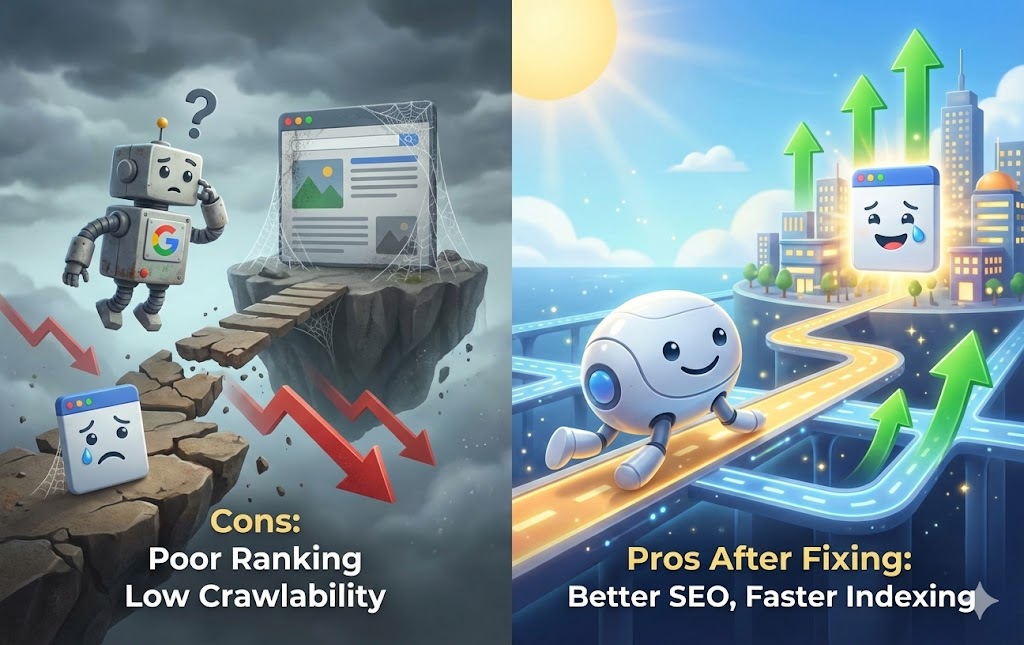 pro-cons-of-orphan-pages-in-seo