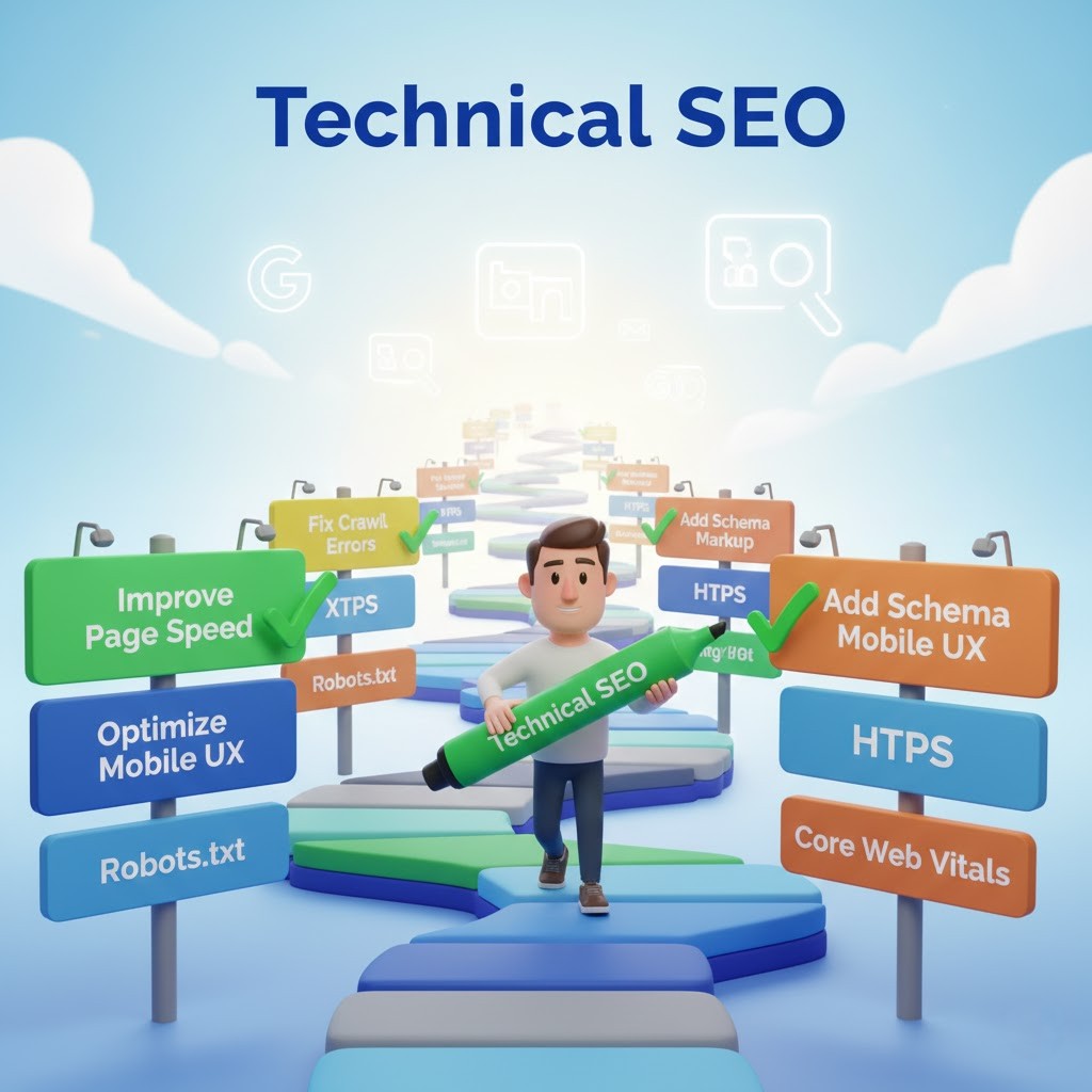 road-map-of-what-is-technical-seo