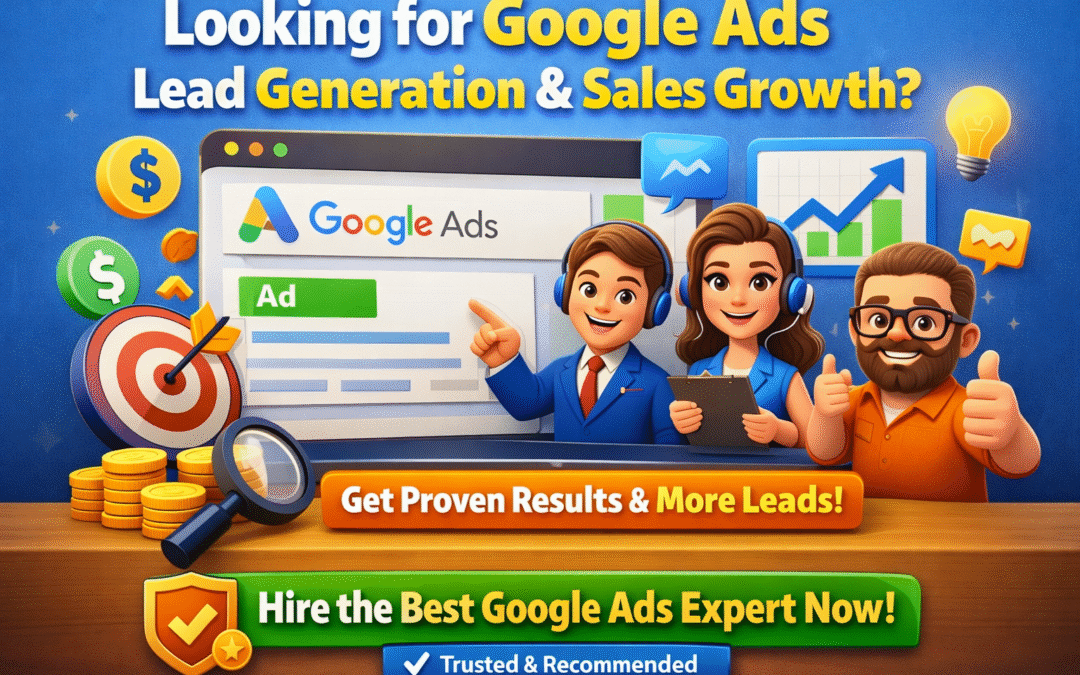 Hire the Best Google Ads Expert for Lead Generation & Sales Growth