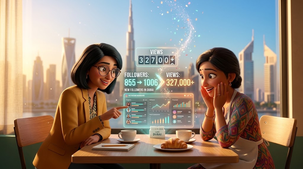 organic-growth-for-social-media-results-327K-views-BeBroot-Instagram